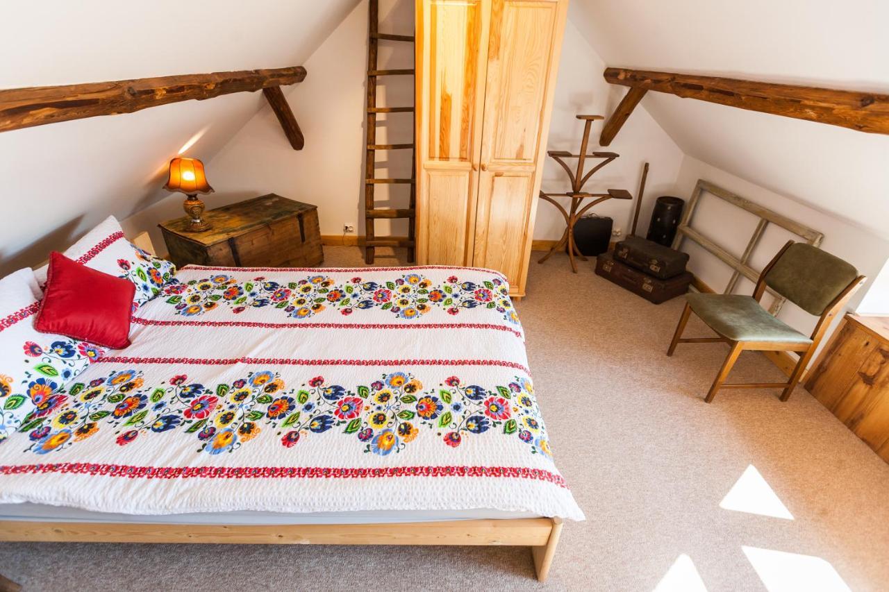 Dom Pod Orzechem Villa Lapczyca Bagian luar foto